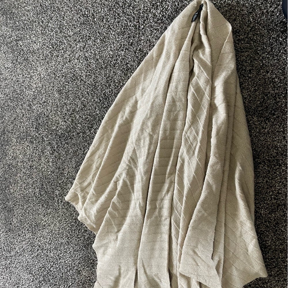 Beige Shawl - perfect for winter wedding!